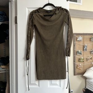 Suede Dress